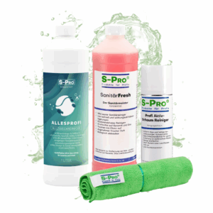 S-Pro® Haushalt Reinigungsset 4-teilig